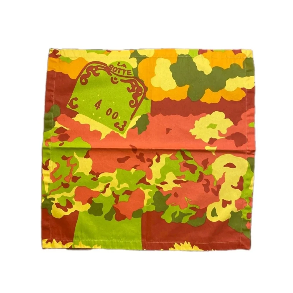 Stunning Crate & Barrel Marimekko La Botte Floral Napkin Set Of 4 21